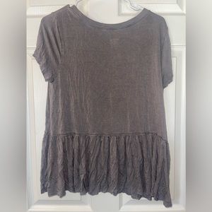 Target ruffled tee shirt
